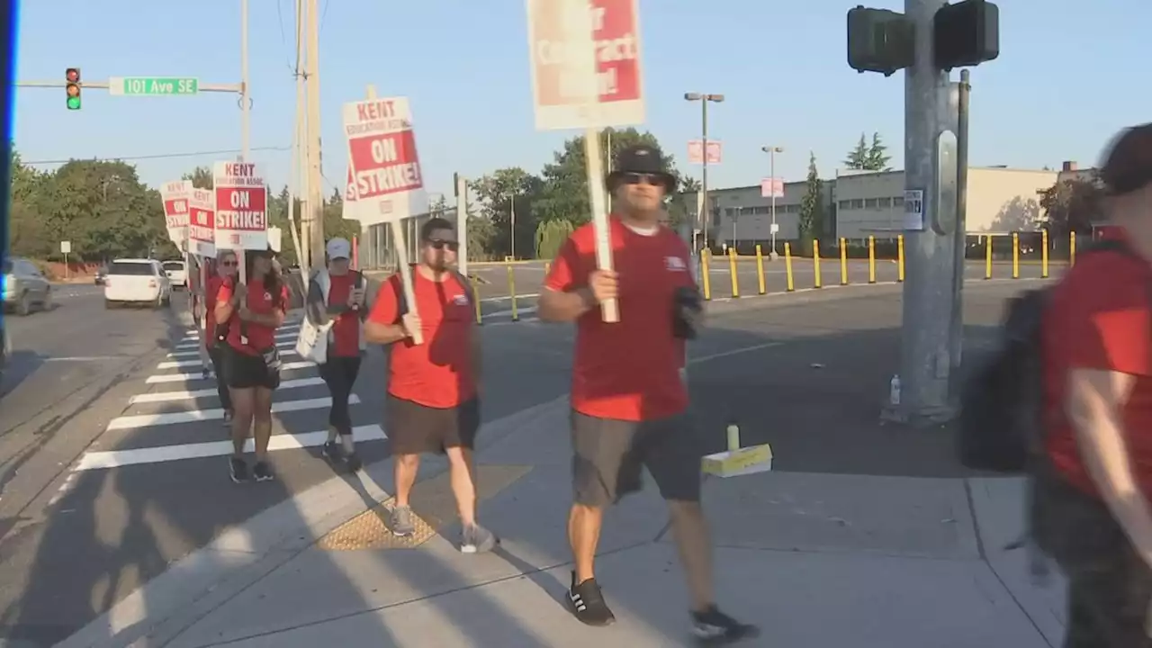 Striking teachers in Kent reach tentative agreement