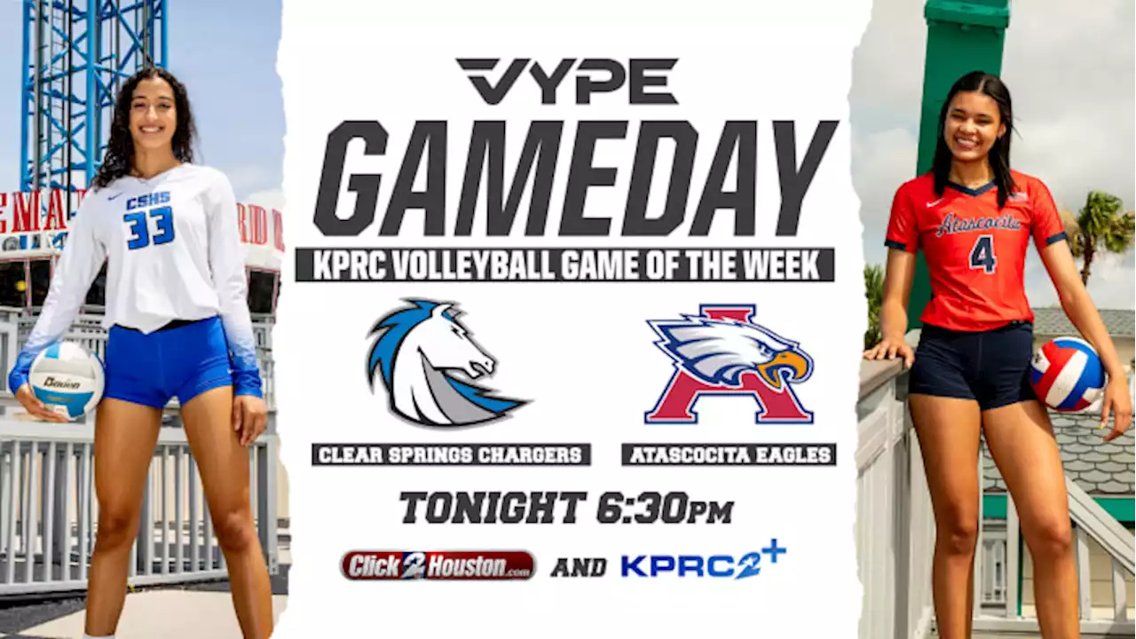 Clear Springs HS vs. Atascocita HS Volleyball live on KPRC 2+