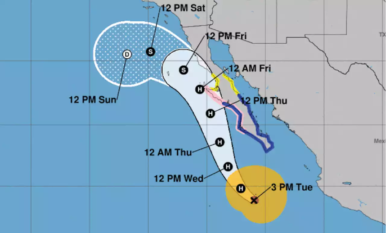 End of the heat wave in sight later this week as tropical cyclone Kay heads toward Southern California