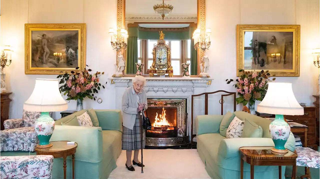 The Queen gives rare glimpse of her Balmoral drawing room as she prepared to appoint Liz Truss as PM