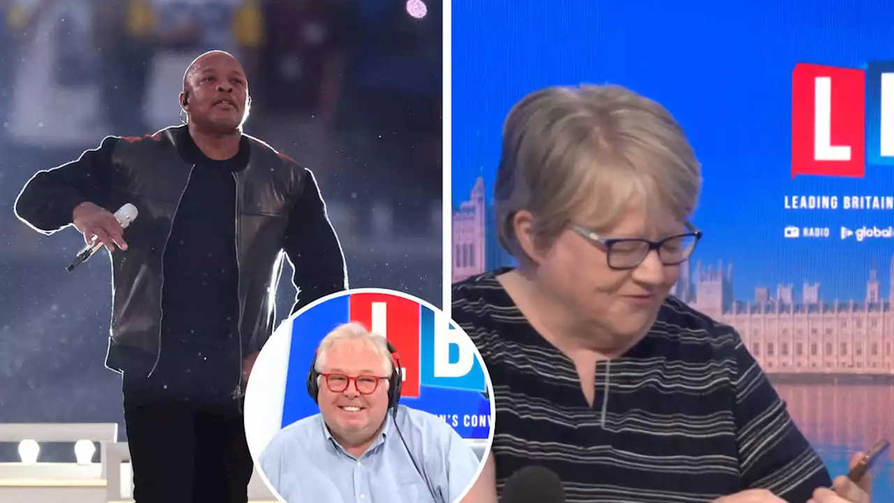 Watch: Brilliant moment Dr Dre alarm interrupts Therese Coffey during first interviews as deputy Prime Minister