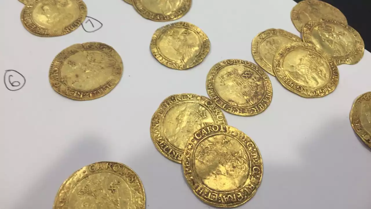 Gold coin hoard worth $300K found beneath kitchen floor in England