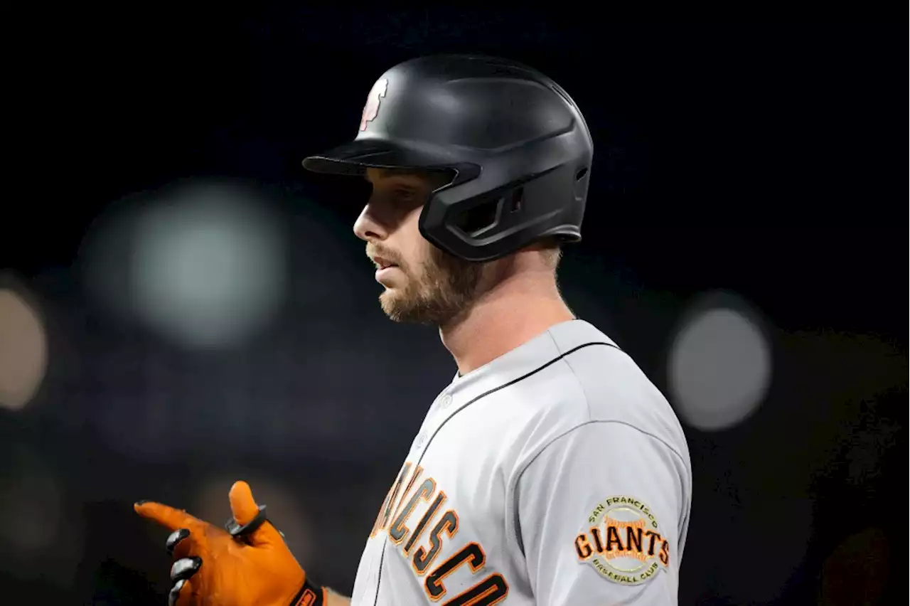 SF Giants’ Austin Slater reflects on his experience in KNBR broadcast booth