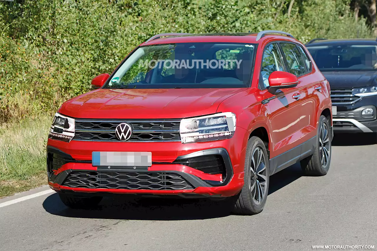 2024 Volkswagen Taos spy shots: Minor update planned