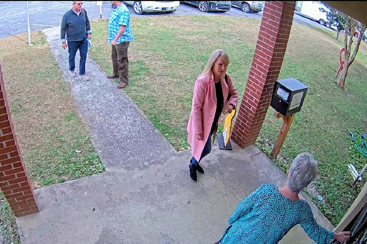 Surveillance Video Shows Ga. ‘Fake Elector' Escorting Operatives Into Elections Office Before Alleged Data Breach