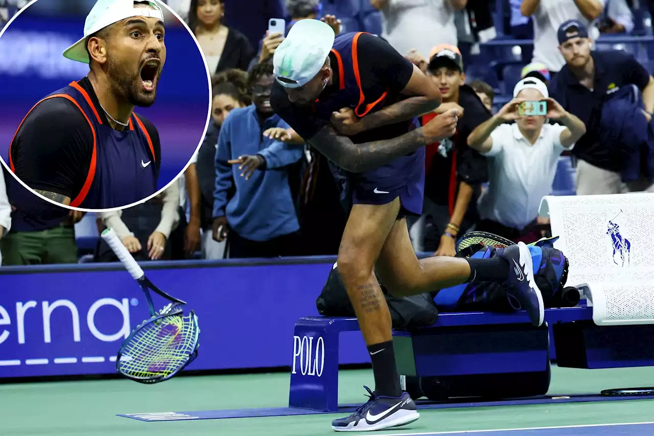 Nick Kyrgios destroyed so much progress in 8 seconds of US Open fury