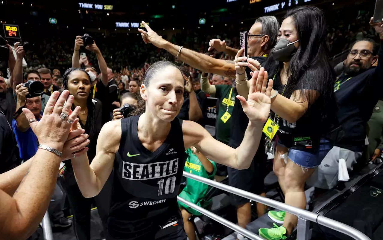 Sue Bird’s legendary career ends as Aces top Storm to reach WNBA Finals