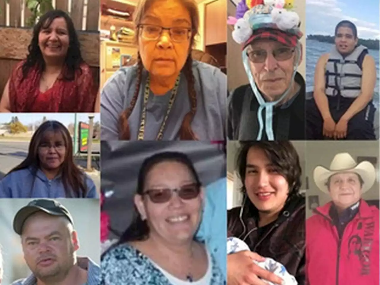 Saskatchewan stabbing victims remembered: Families of the 10 dead share photos of loved ones