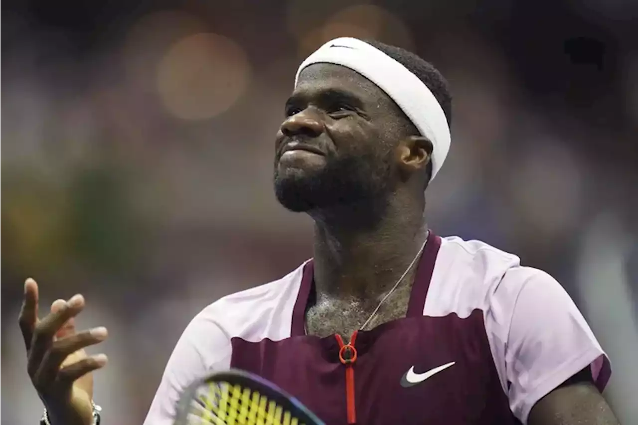 Frances Tiafoe warms up in Sixers jersey, upsets Rafael Nadal in U.S. Open. Coincidence? We think not.