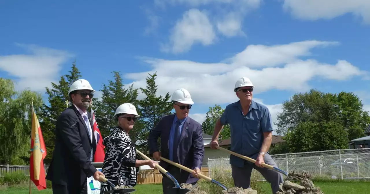 Habitat for Humanity Prince Edward-Hastings’s first groundbreaking ceremony in two years