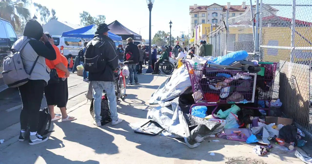 Downtown San Diego homeless population hits record high