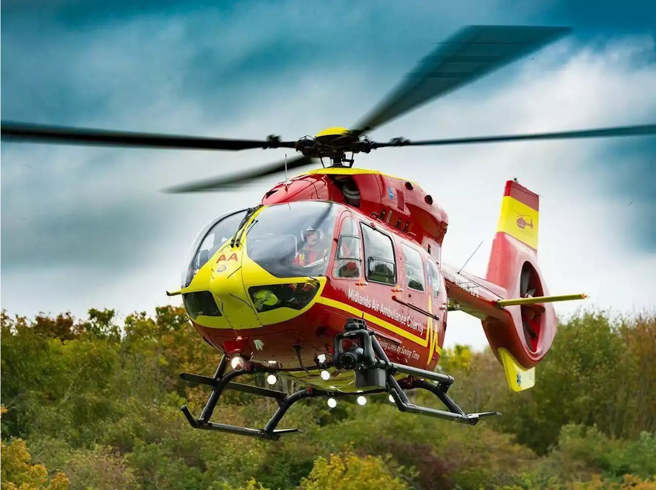 Air ambulance called after serious accident closes road out of Oswestry