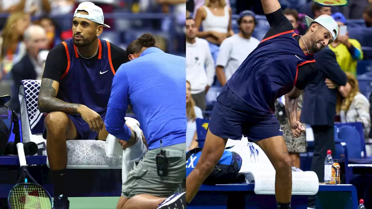 Nick Kyrgios crashes out of US Open in five-set thriller
