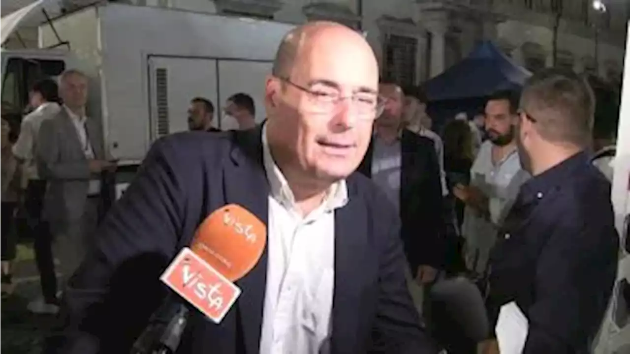 Zingaretti: “Voto al Pd è quello che permette di fermare le destre in Italia” - Il Sole 24 ORE