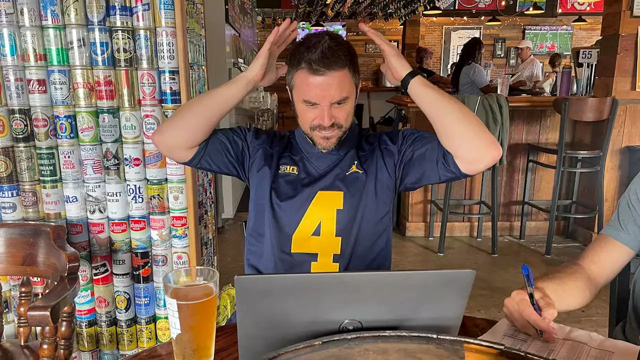 Fantasy Football Player Instinctively Boos At Own Draft Picks