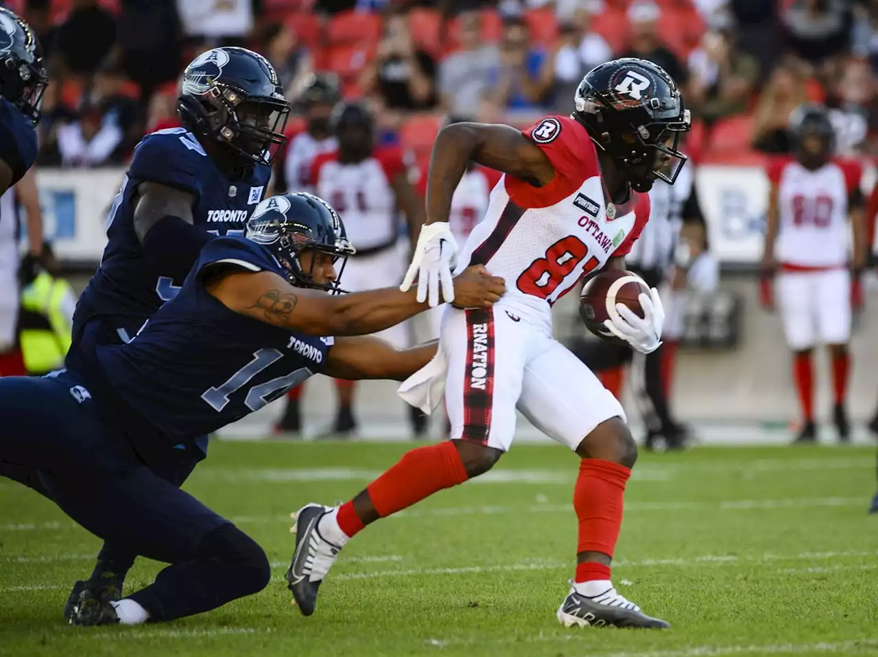 First-place Argos and surging Redblacks on collision course as CFL's East poised to intensify