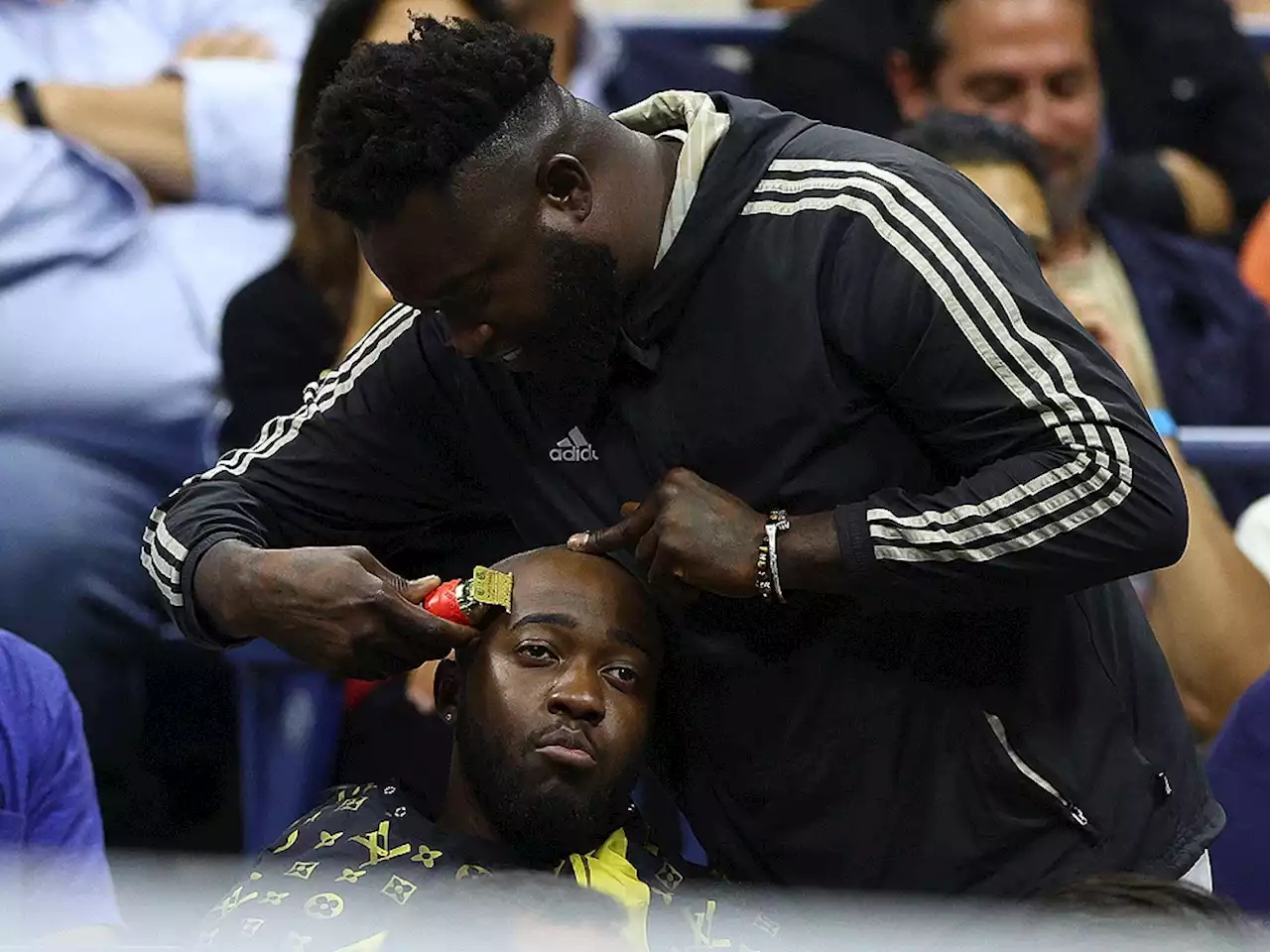 Hairy situation at U.S. Open: Pair removed for haircut in stands