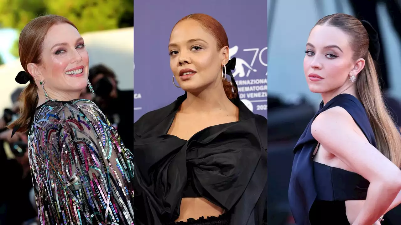 The Black Hair Bow Is the Star Accessory of the Venice Film Festival