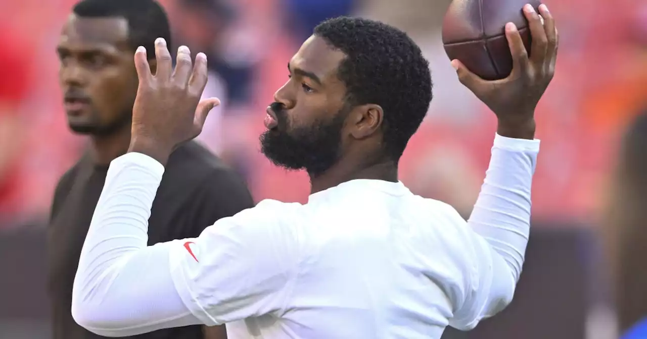 Re-start: QB Jacoby Brissett, Browns in good place together