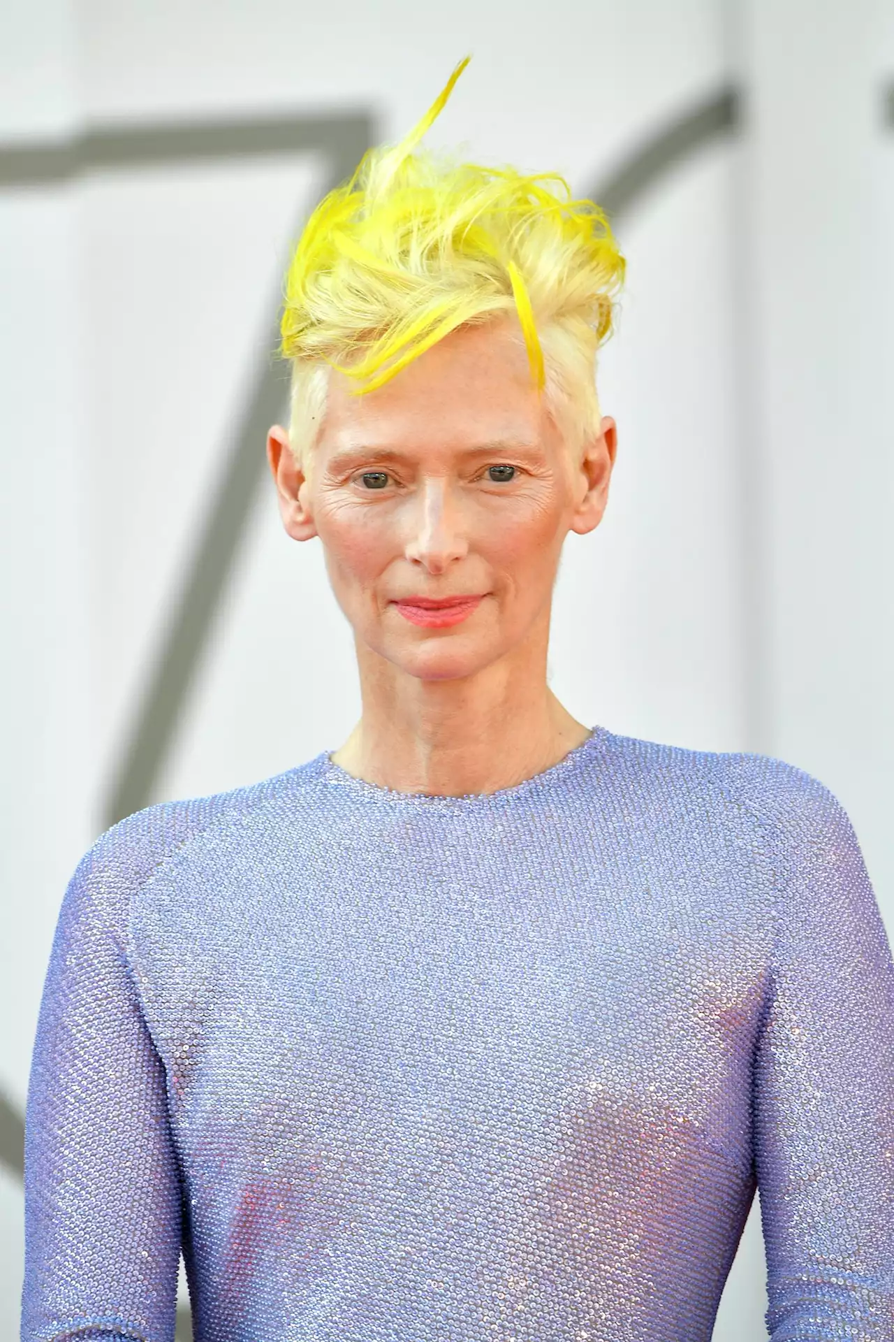 Tilda Swinton's New Yellow Hair Has a Special Meaning