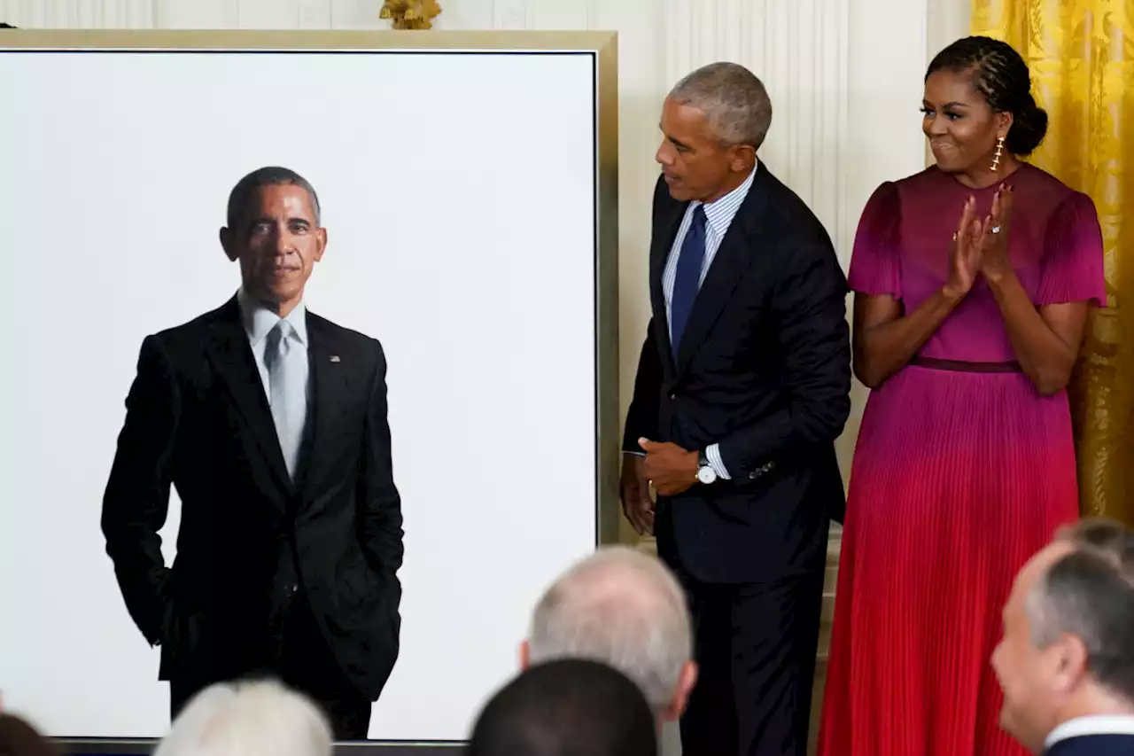 Obamas return to White House: Official portraits unveiled