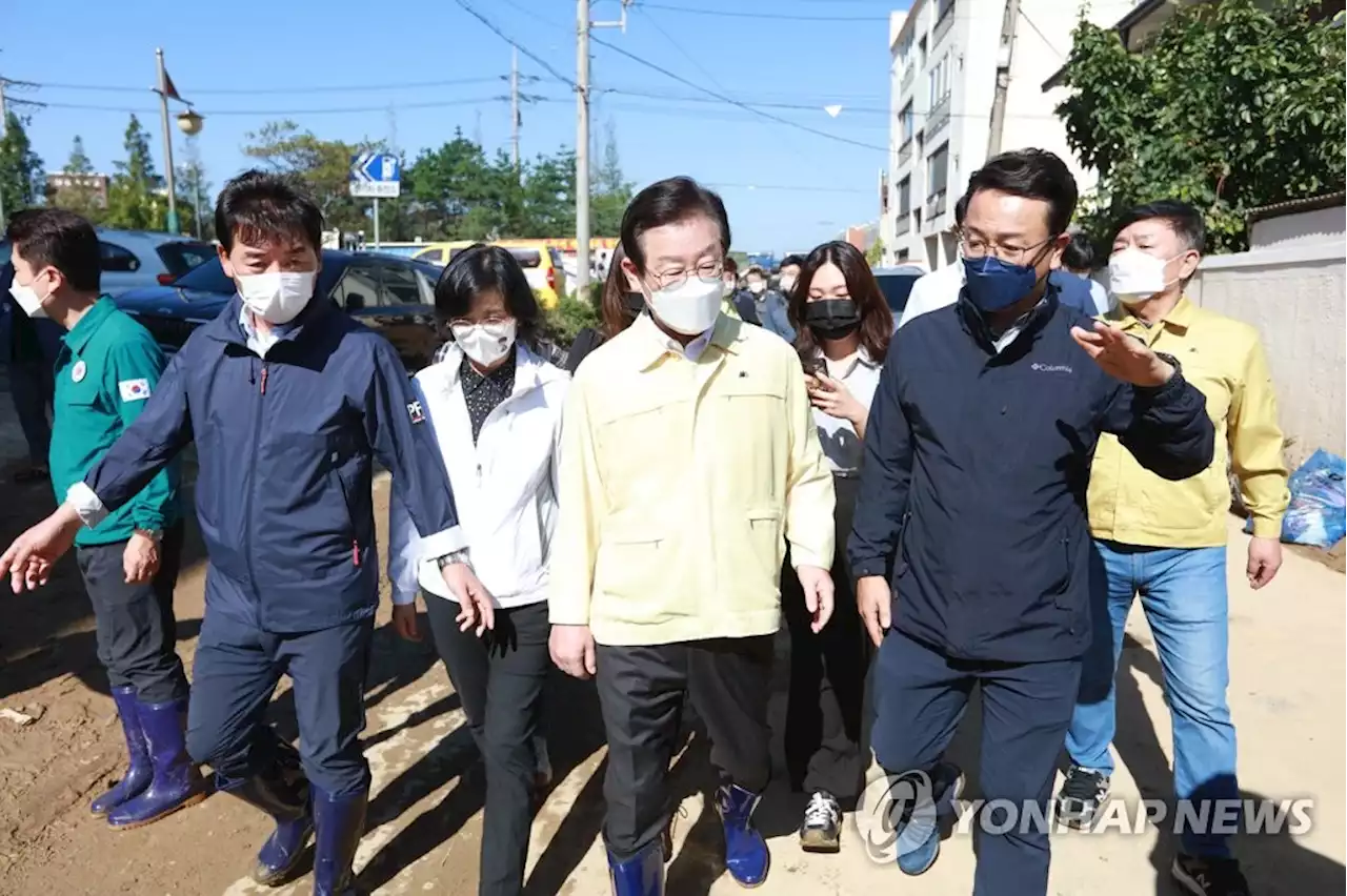 이재명, 포항서 민생행보…배우자 檢출석엔 '정쟁에 에너지 소비(종합) | 연합뉴스