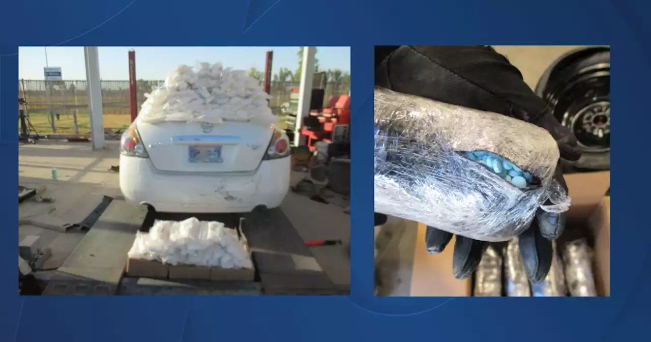 CBP officers in Calexico, Andrade intercept 7 drug smuggling attempts worth $2.8 million