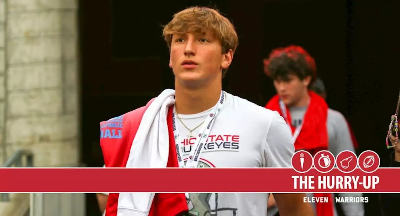 The Hurry-Up: Christian Bentancur Said Ohio State's Offense Was 'Exciting To Watch' and Buckeyes Offer Glenville Tight End Damarion Witten