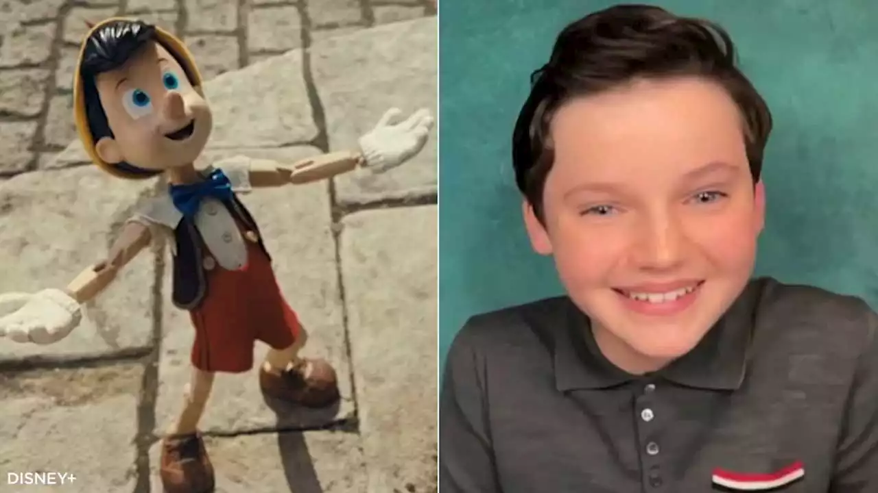 Dreams come true for young actor in new Disney+ movie 'Pinocchio'