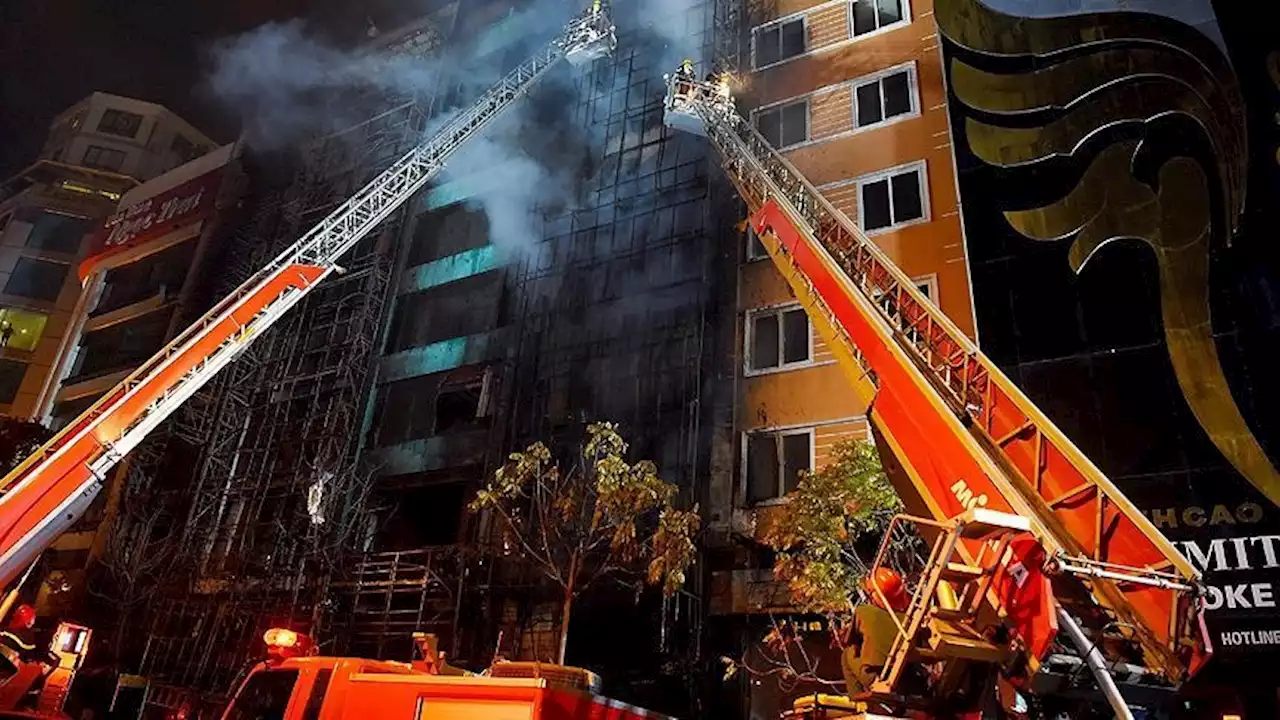 آتش‌سوزی در ویتنام؛ 32 نفر جان باختند