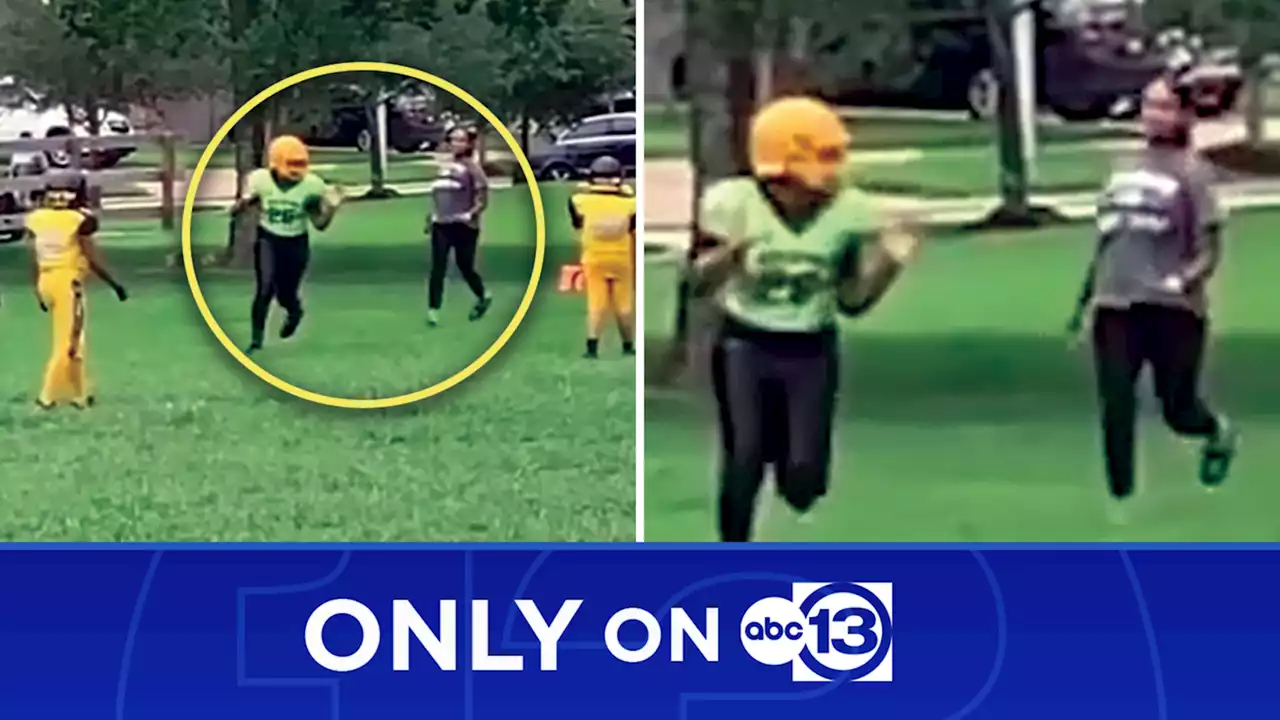 Caught on camera: 12-year-old football player targeted by angry mom after tackling son