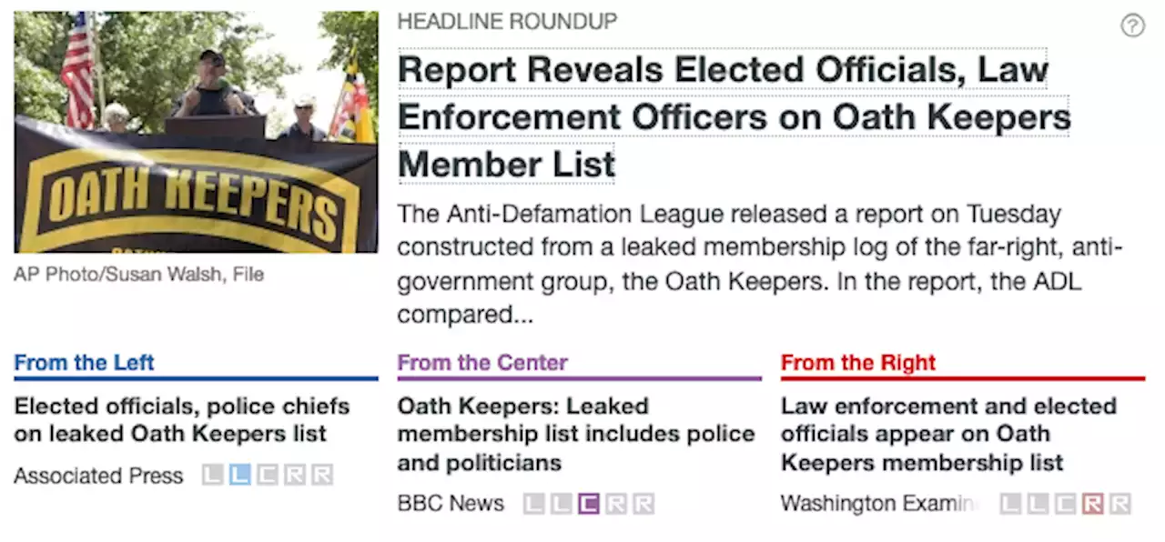 Report Reveals Elected Officials, Law Enforcement Officers on Oath Keepers Member List