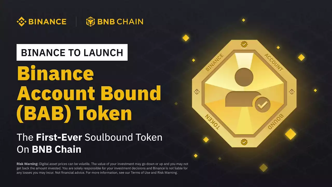 Binance to Launch Binance Account Bound (BAB) Token, the First-Ever Soulbound Token on BNB Chain | Binance Support