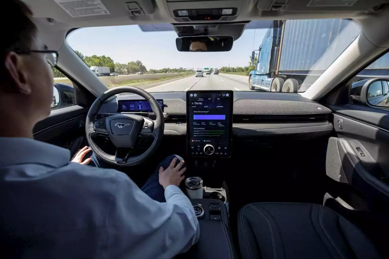 Ford BlueCruise Adds Automatic Lane Changing to Mustang Mach-E EV