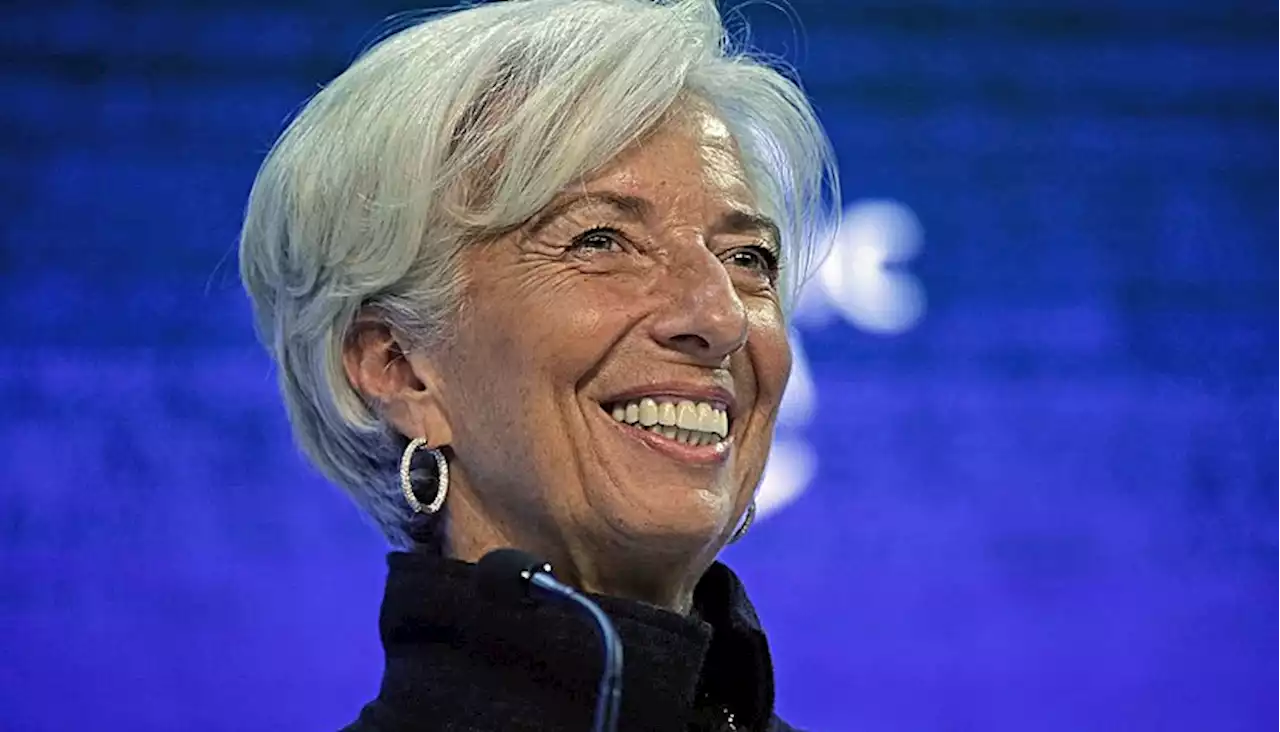 Geldpolitik - EZB-Präsidentin Christine Lagarde erklärt Zinsschritt der Notenbank