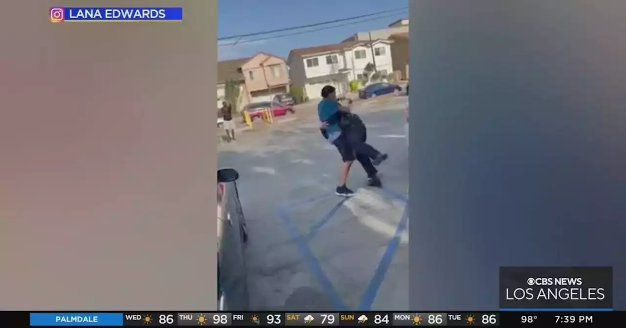 LAPD officers under question after video of rough arrest goes viral