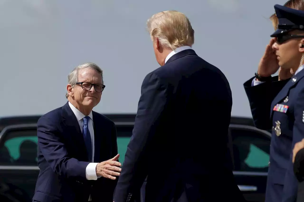 Former President Donald Trump endorses Ohio Gov. Mike DeWine for reelection