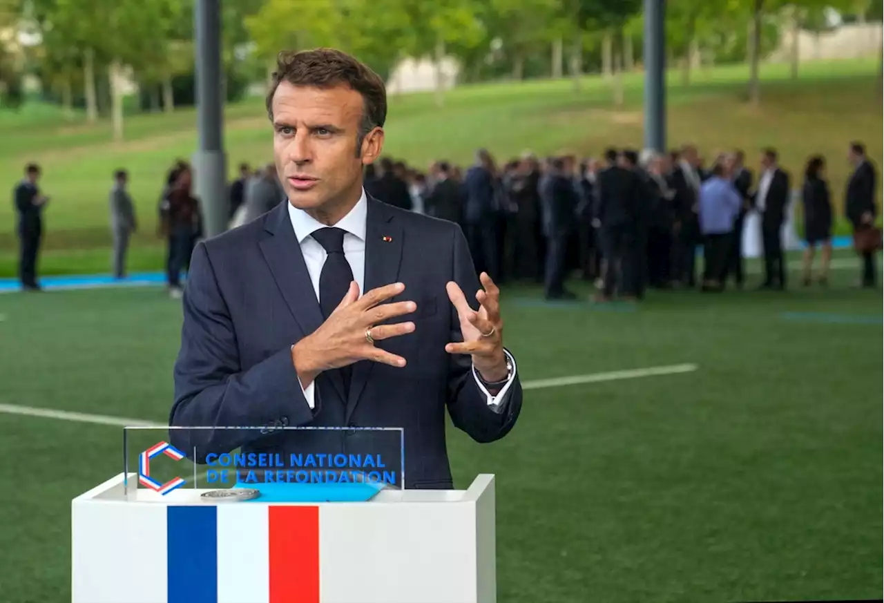 Conseil national de la refondation : les propositions pourront «déboucher sur des référendums», annonce Emmanuel Macron