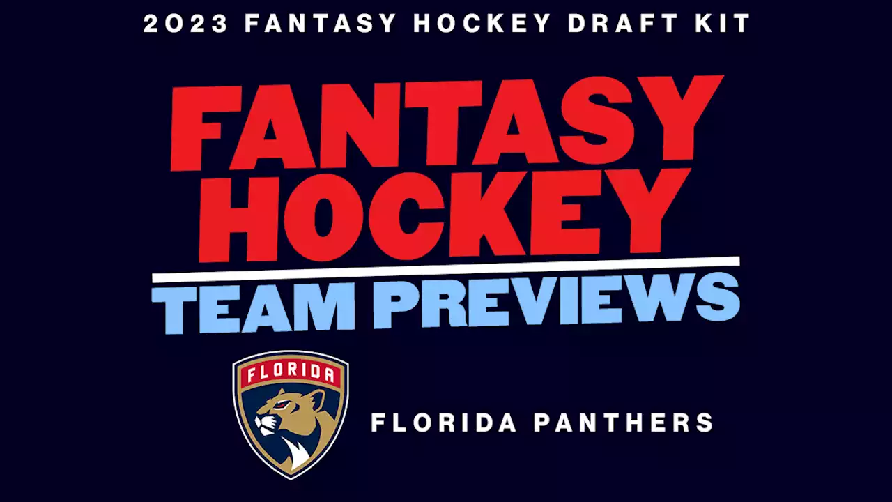 2023 Fantasy Hockey Team Previews: Florida Panthers - Daily Faceoff