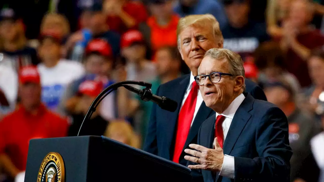 Ex-President Donald Trump endorses Gov. Mike DeWine