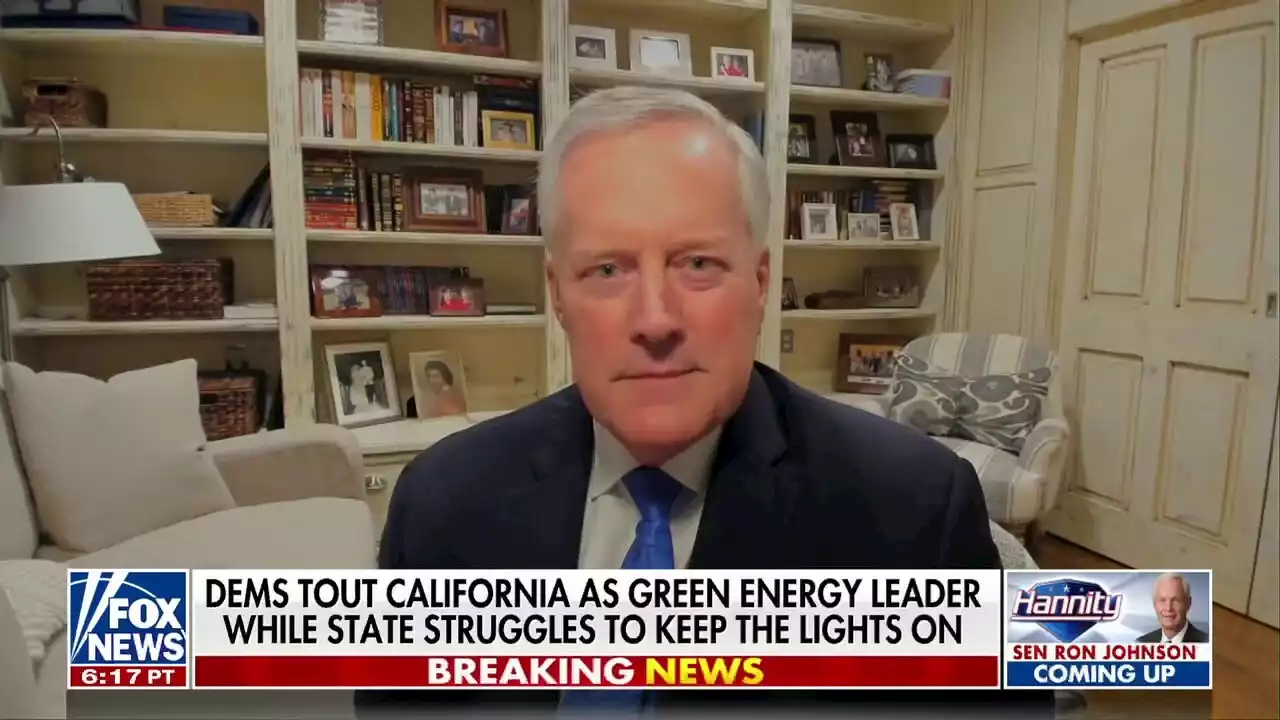 Mark Meadows: We went from energy dominance to energy beggars