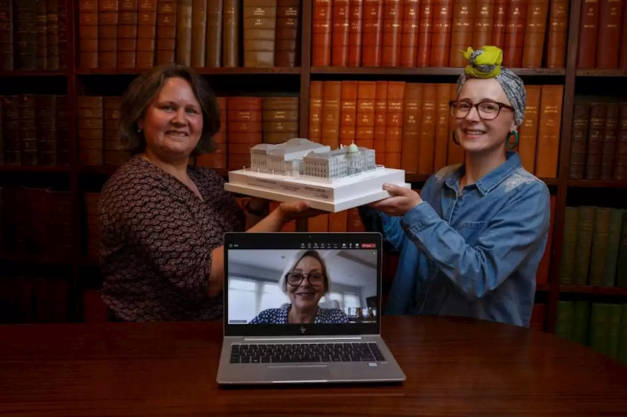 How one woman's Mitchell Library rooftop protest is being commemorated in Glasgow