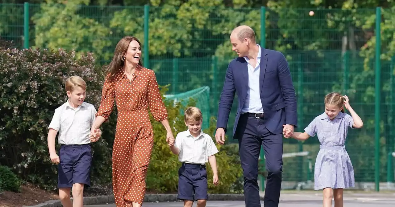 Prince George, Princess Charlotte and Prince Louis ahead of first day at school