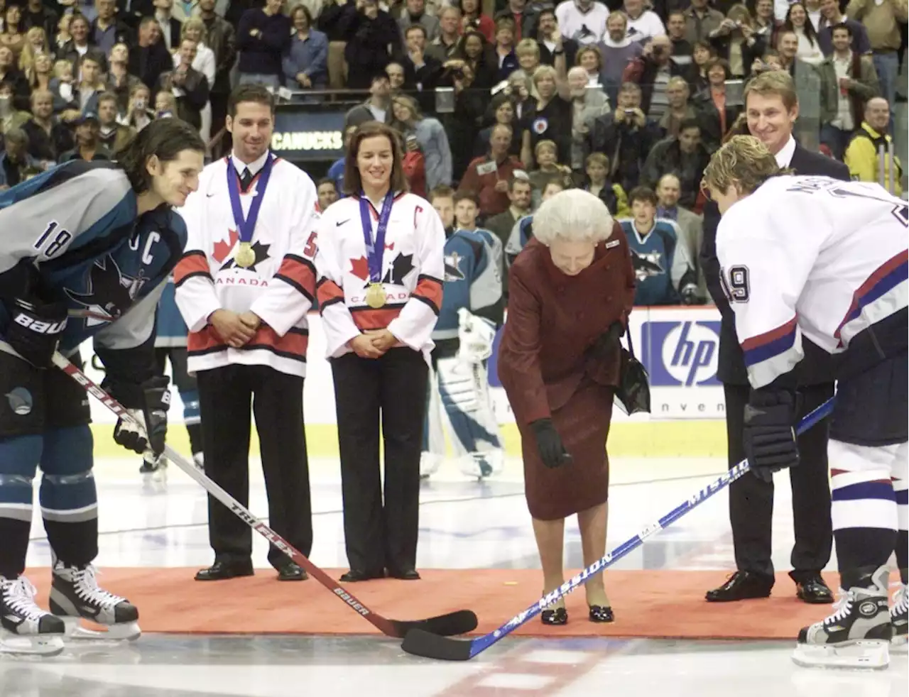 The night the Sharks’ Mike Ricci stood beside Queen Elizabeth II