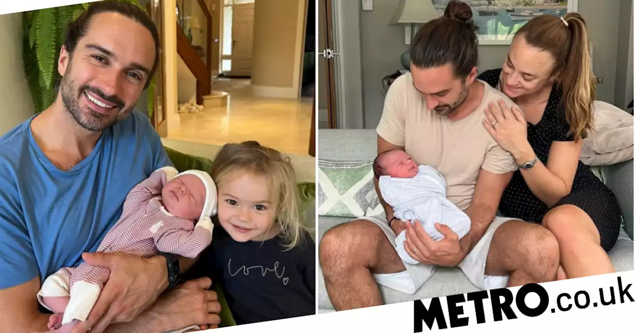 Joe Wicks and wife Rosie Jones welcome baby number three