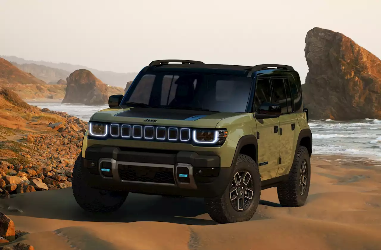 Jeep reveals trio of EVs, including rugged Recon and plush Wagoneer S