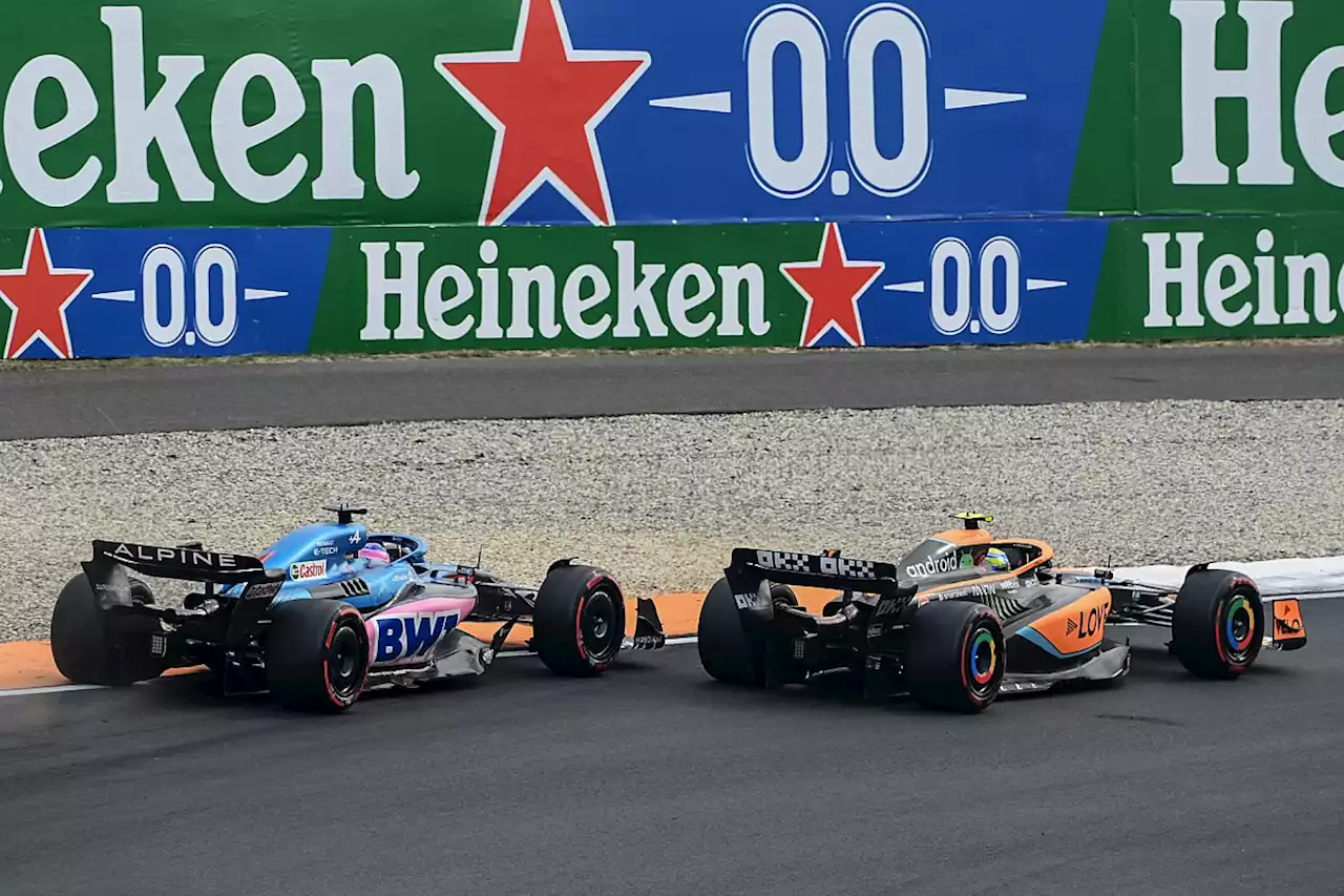 Norris: Alpine has done &quot;pretty bad job&quot; to only just be ahead of McLaren