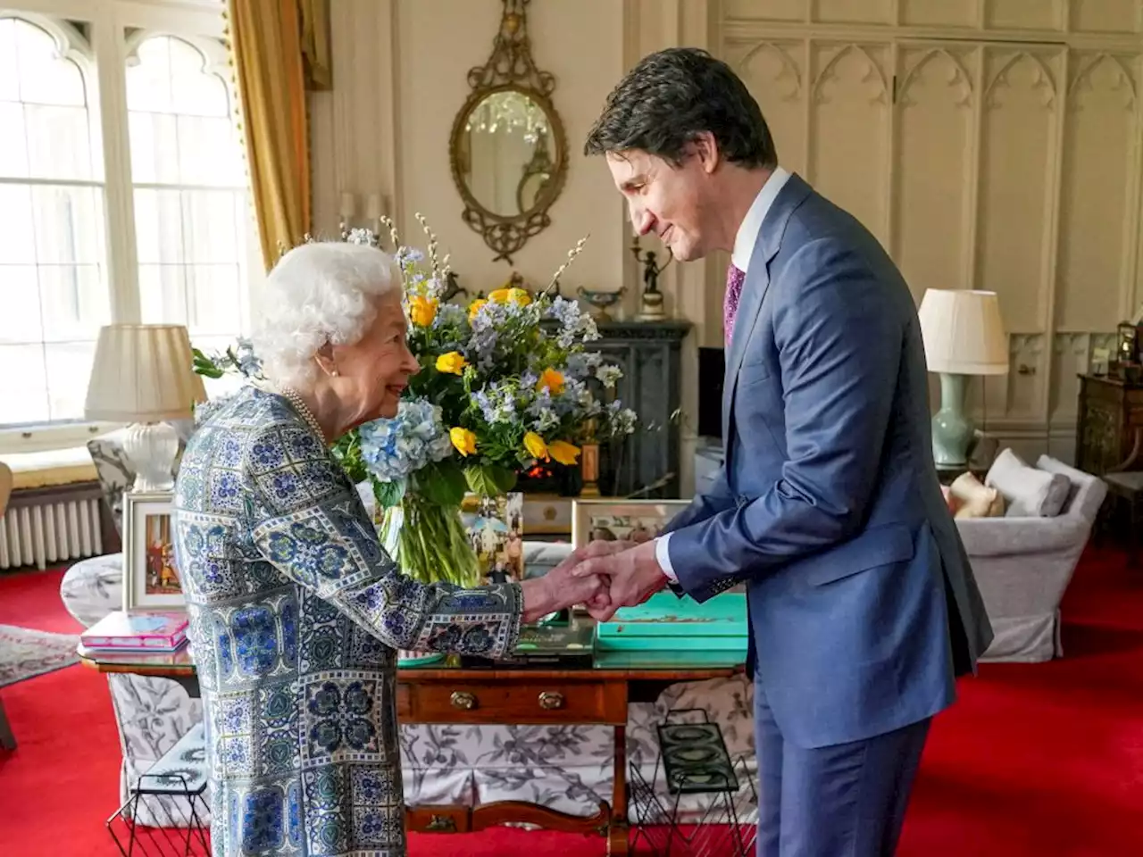 'We're wishing her well': Trudeau says his thoughts are with Queen Elizabeth at this time