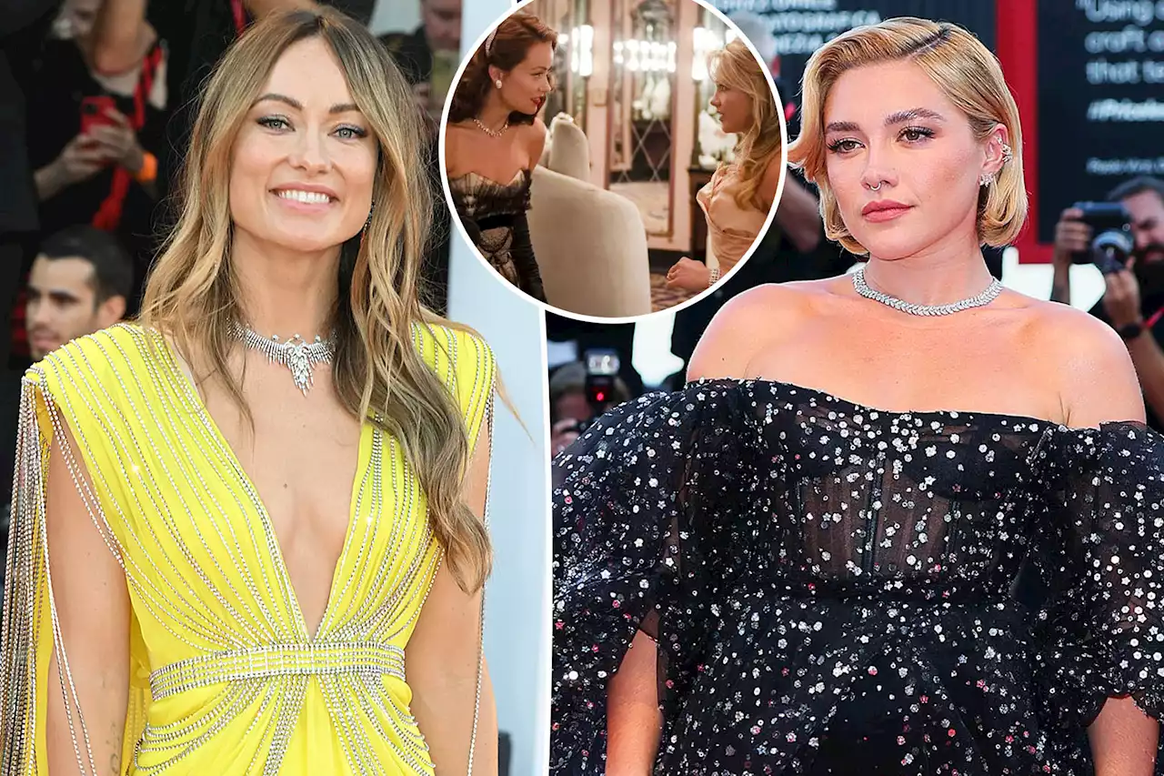 Florence Pugh said she was ‘in love with’ Olivia Wilde before ‘DWD’ feud