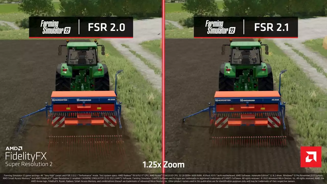 AMD gets rid of ghosting and improves performance with FSR 2.1